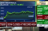 Record closes for the Dow and the S&P today